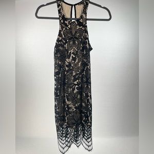 Express black lace dress